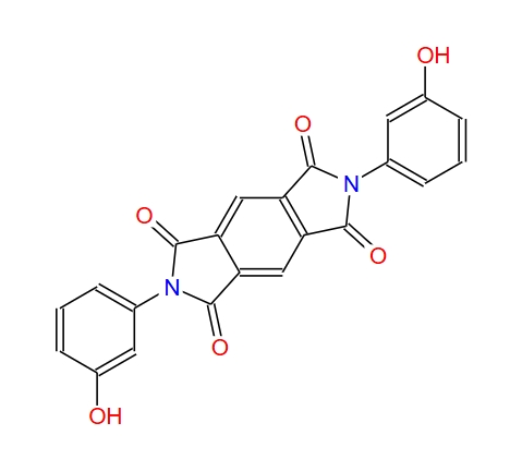 2,6-雙(3-羥基苯基)吡咯并[3,4-f]異吲哚-1,3,5,7(2H,6H)-四酮,2,6-Bis(3-hydroxyphenyl)pyrrolo[3,4-f]isoindole-1,3,5,7(2H,6H)-tetraone