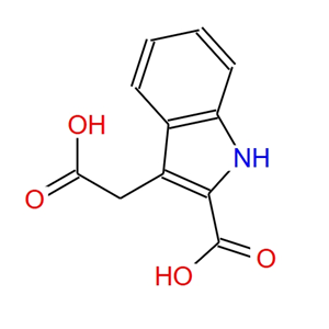 3-(羧甲基)-1H-吲哚-2-羧酸