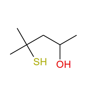 4-巯基-4-甲基-2-戊醇,4-mercapto-4-methyl-2-pentanol