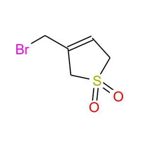 3-(溴甲基)-2,5-二氢噻吩1,1-二氧化物