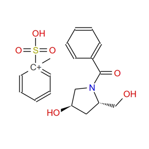 (2S,4R)-4-對甲苯磺酰氧基-1-苯甲?；量┩?2-甲醇,(3R,5S)-1-Benzoyl-5-(hydroxymethyl)pyrrolidin-3-yl4-methylbenzenesulfonate