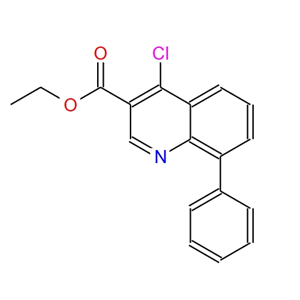 4-氯-8-苯基喹啉-3-甲酸乙酯,Ethyl 4-chloro-8-phenylquinoline-3-carboxylate