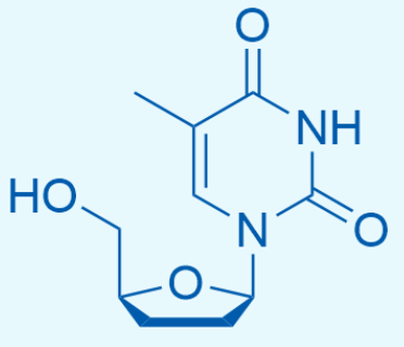 2',3'-二脱氧胸苷,2',3'-Dideoxythymidine