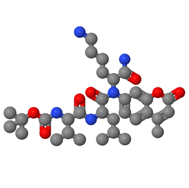 丁氧羰基-缬氨酰-亮氨酰-赖氨酸-7-氨基-4-甲基香豆素,BOC-VAL-LEU-LYS-AMC ACETATE