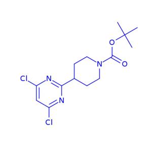  tert-butyl 4-(4,6-dichloropyrimidin-2-yl)piperidine-1-carboxylate