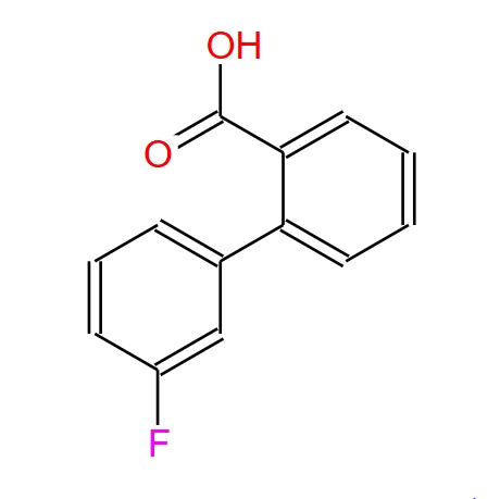 2-(3-氟苯基)苯甲酸,2-Biphenyl-3'-fluoro-carboxylic acid