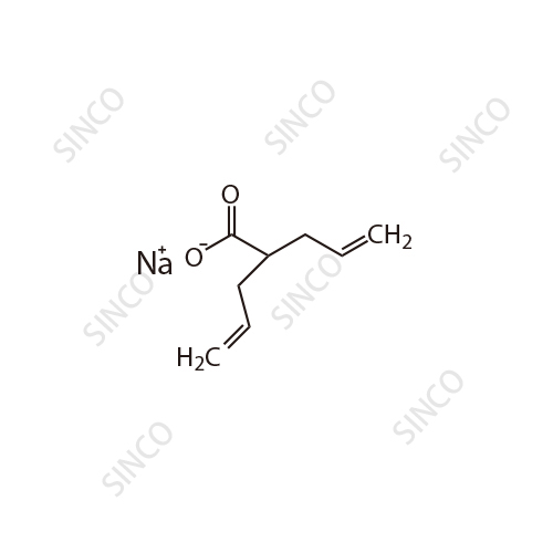 雙丙戊酸鈉雜質(zhì)A(鈉鹽),2-allylpent-4-enoic acid(Sodium salt)