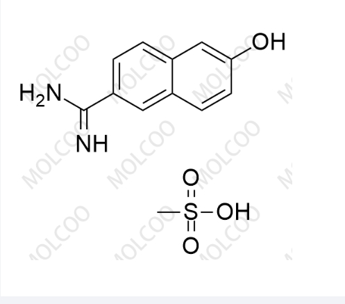 萘莫司他杂质16(甲磺酸盐),NafamostNafamostat Impurity 16(Mesylate)at Impurity 16(Mesylate)