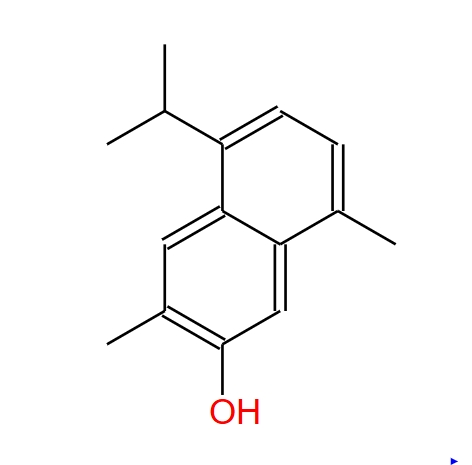 5-異丙基-3,8-二甲基-2-萘酚,3,8-Dimethyl-5-isopropyl-2-naphthol