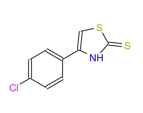 4-(4-氯苯基)-4-噻唑啉-2-硫酮,4-(4-Chlorophenyl)-1,3-thiazole-2-thiol