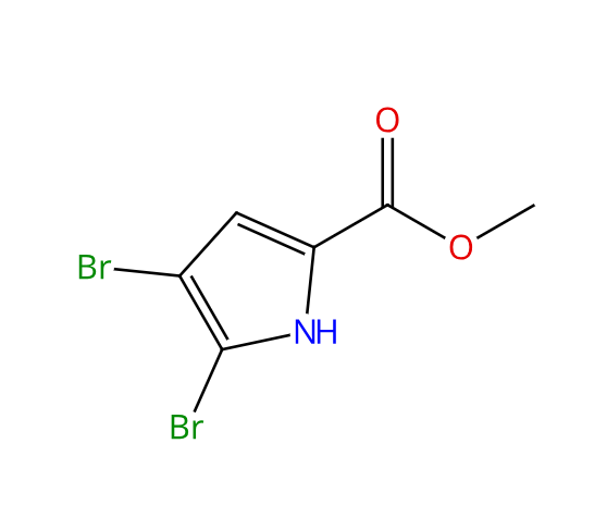 4,5-二溴-1H-吡咯-2-羧酸甲酯,Methyl 4,5-dibromo-1H-pyrrole-2-carboxylate