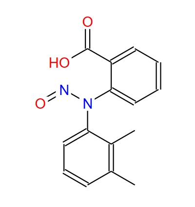 2-((2,3-二甲基苯基)(亚硝基)氨基)苯甲酸,2-((2,3-dimethylphenyl)(nitroso)amino)benzoic acid