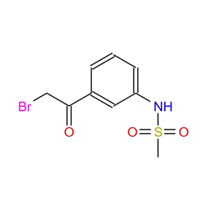 N-[3-(2-溴乙酰基)苯基]甲磺酰胺