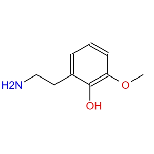 2-(2-氨基乙基)-6-甲氧基苯酚