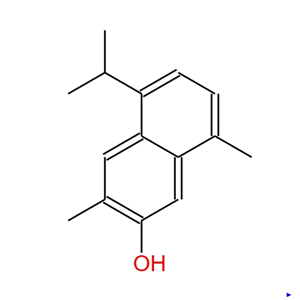 5-异丙基-3,8-二甲基-2-萘酚