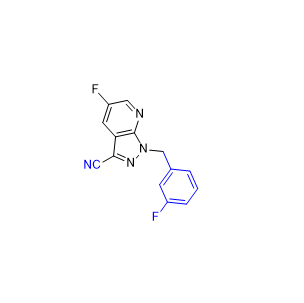维利西呱杂质13,5-fluoro-1-(3-fluorobenzyl)-1H-pyrazolo[3,4-b]pyridine-3-carbonitrile