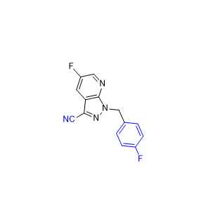 维利西呱杂质14,5-fluoro-1-(4-fluorobenzyl)-1H-pyrazolo[3,4-b]pyridine-3-carbonitrile