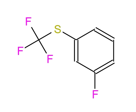 间三氟甲硫基氟化苯,间氟苯基三氟甲硫基醚,1-Fluoro-3-[(trifluoromethyl)thio]benzene