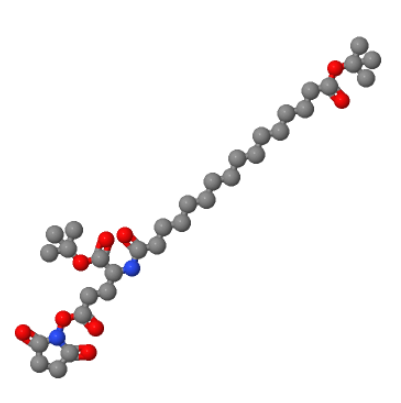 叔丁基十六烷二酰基- L-GLU (OSU) -OTBU,1-(tert-butyl) 5-(2,5-dioxopyrrolidin-1-yl) (16-(tert-butoxy)-16-oxohexadecanoyl)-L-glutamate