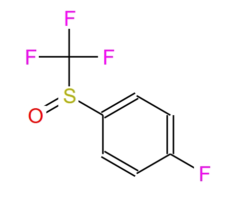 1-氟-4-(三氟甲基亞磺?；?苯,1-Fluoro-4-(trifluoromethylsulfinyl)benzene