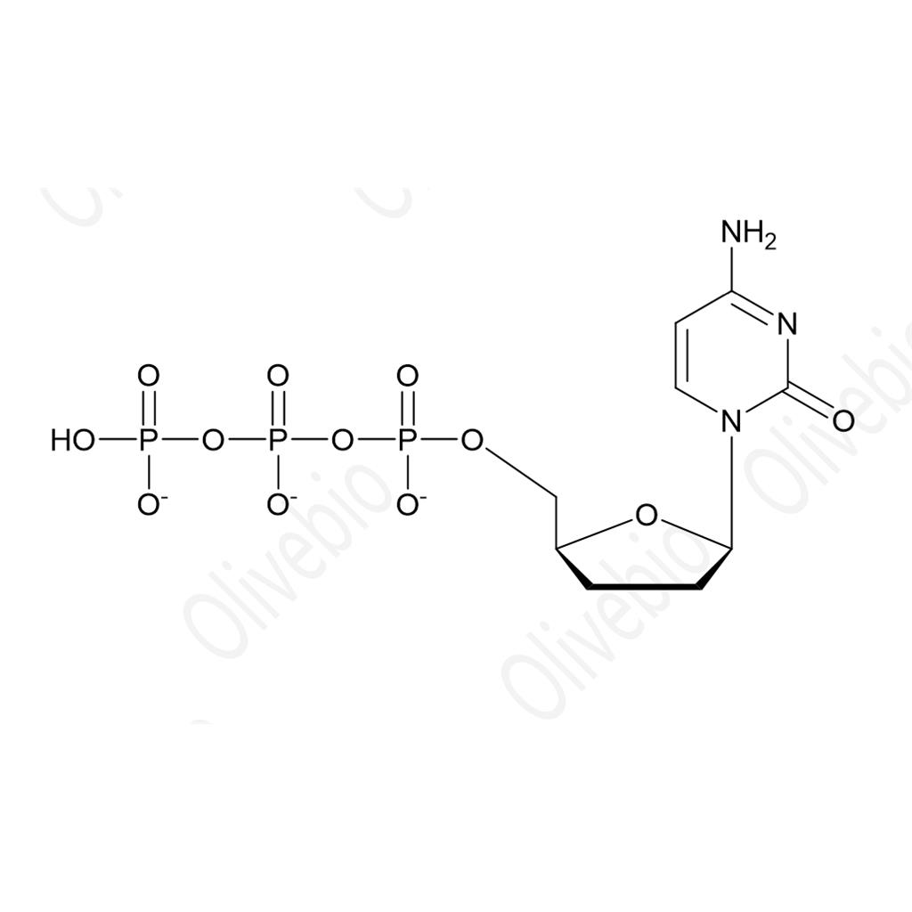 2′,3′-二脱氧胞苷 5′-三磷酸 钠盐 溶液,2',3'-dideoxycytidine 5'-triphosphate