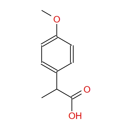 2 - (4 - 甲氧基苯基)丙酸,2-(4-methoxyphenyl)propanoic acid