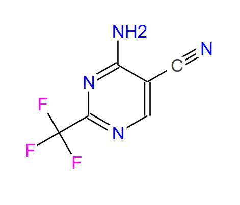 4-氨基-2-(三氟甲基)嘧啶-5-腈,4-Amino-2-(trifluoromethyl)pyrimidine-5-carbonitrile