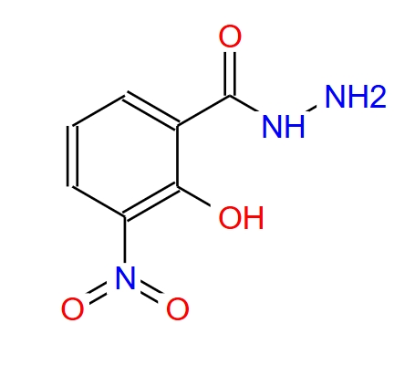 2-羟基-3-硝基苯碳酰肼,2-hydroxy-3-nitrobenzenecarbohydrazide
