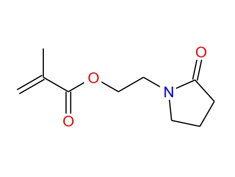 2-(2-氧代吡咯烷-1-基)乙基甲基丙烯酸酯,2-Propenoic acid, 2-methyl-, 2-(2-oxo-1-pyrrolidinyl)ethyl ester