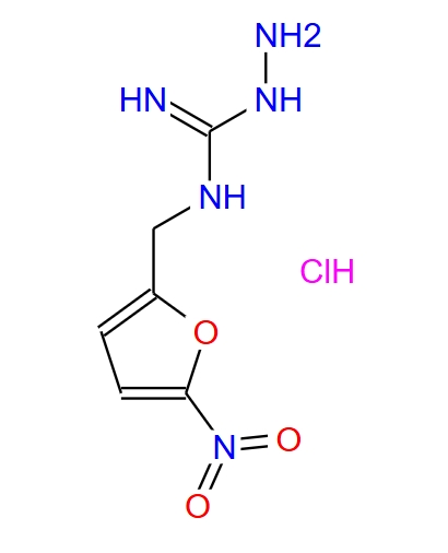 1-(5-硝基亚糠基)氨基盐酸胍,1-(5-NITROFURFURYLIDENE)AMINOGUANIDINE HYDROCHLORIDE