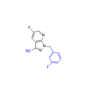 维利西呱杂质13,5-fluoro-1-(3-fluorobenzyl)-1H-pyrazolo[3,4-b]pyridine-3-carbonitrile