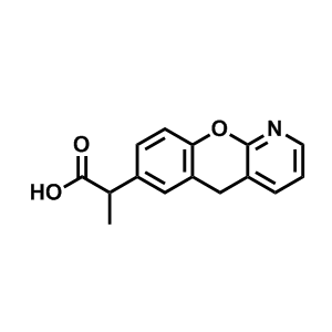 2-(5H-苯并吡喃并[2,3-b]吡啶-7-基)丙酸 52549-17-4