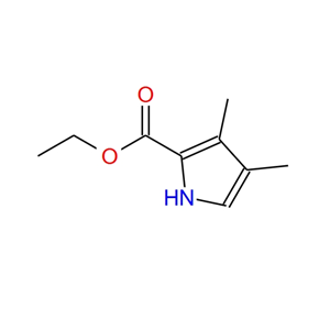 3,4-二甲基-1H-吡咯-2-羧酸乙酯,3,4-DIMETHYL-1H-PYRROLE-2-CARBOXYLIC ACID ETHYL ESTER