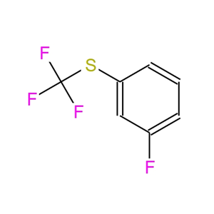 间三氟甲硫基氟化苯,间氟苯基三氟甲硫基醚,1-Fluoro-3-[(trifluoromethyl)thio]benzene