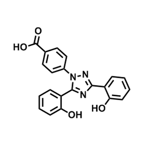 4-(3,5-双(2-羟苯基)-1H-1,2,4-三唑-1-基)苯甲酸
