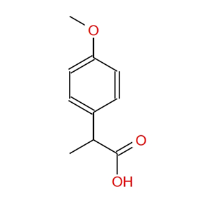 2 - (4 - 甲氧基苯基)丙酸,2-(4-methoxyphenyl)propanoic acid