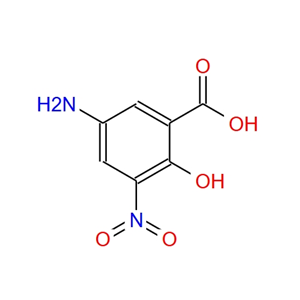 5-氨基-2-羟基-3-硝基-苯甲酸,5-Amino-2-hydroxy-3-nitrobenzoic acid