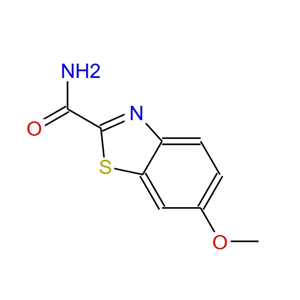 6-甲氧基苯并噻唑-2-甲酰胺