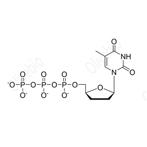 2',3'-二脱氧胸腺嘧啶核苷 5'-三磷酸四钠