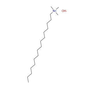 十六烷基三甲基氢氧化铵,Hexadecyltrimethylammonium hydroxide