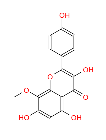 8-甲氧基山奈酚,sexangularetin