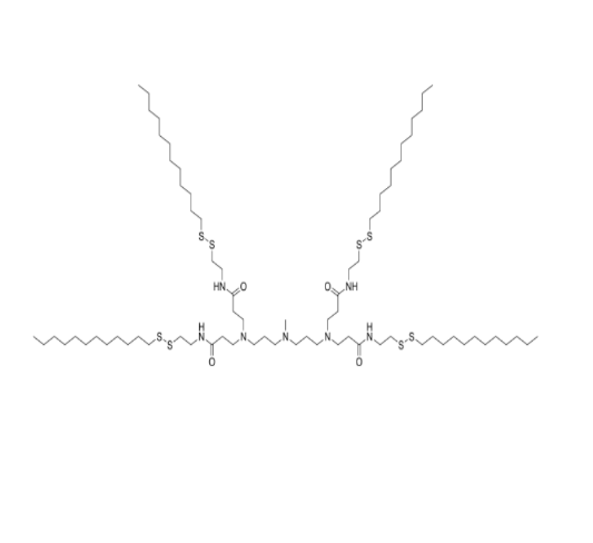 306-N16B,3,3',3'',3'''-(((Methylazanediyl)bis(propane-3,1-diyl))bis(azanetriyl))tetrakis(N-(2-(dodecyldisulfa nyl)ethyl)propanamide)