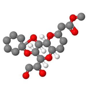 艾日布林 ERE,D-xylo-D-allo-Dodeconic acid, 3,7:6,10-dianhydro-8,9-O-cyclohexylidene-2,4,5-trideoxy-, methyl ester