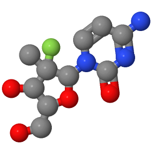 2'-去氧-2'-氟-2'-C-甲基胞苷,2'-deoxy-2'-fluoro-2'-C-methylcytidine