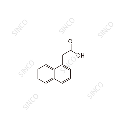 萘甲唑啉杂质B（1-萘乙酸）,Naphazoline Impurity B (1-Naphthaleneacetic Acid)