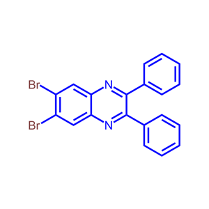 6,7-dibromo-2,3-diphenylquinoxaline,6,7-dibromo-2,3-diphenylquinoxaline