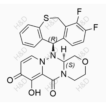 巴洛沙韦异构体,Baloxavir Marboxil Impurity 12