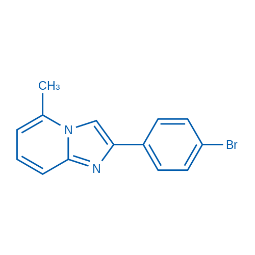 2-(4-Bromophenyl)-5-methylimidazo[1,2-a]pyridine,2-(4-Bromophenyl)-5-methylimidazo[1,2-a]pyridine