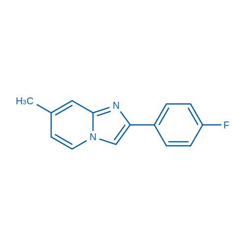 2-(4-Fluorophenyl)-7-methylimidazo[1,2-a]pyridine,2-(4-Fluorophenyl)-7-methylimidazo[1,2-a]pyridine