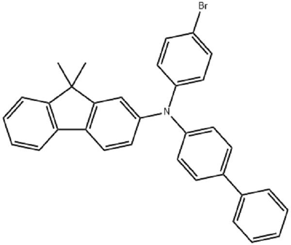 2-氨基-N-[(1,1'-聯(lián)苯)-4-基]-N-(4-溴苯基)-9,9-二甲基芴,N-[1,1'-biphenyl]-4-yl-N-(4-broMophenyl)-9,9-diMethyl-9H-Fluoren-2-aMine